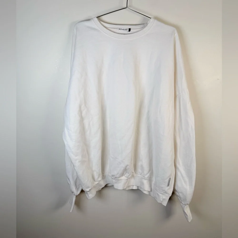 The Laundry Room White Crewneck Sweatshirt - Picture 2 of 8